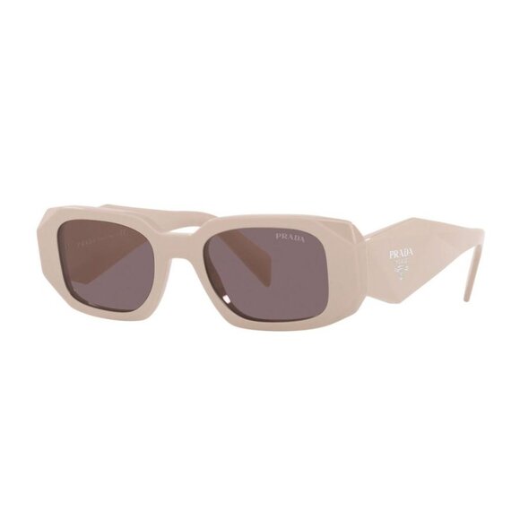 NEW PRADA SUNGLASSES, CREAM PRADA SYMBONE EYEWEAR - Picture 1 of 3